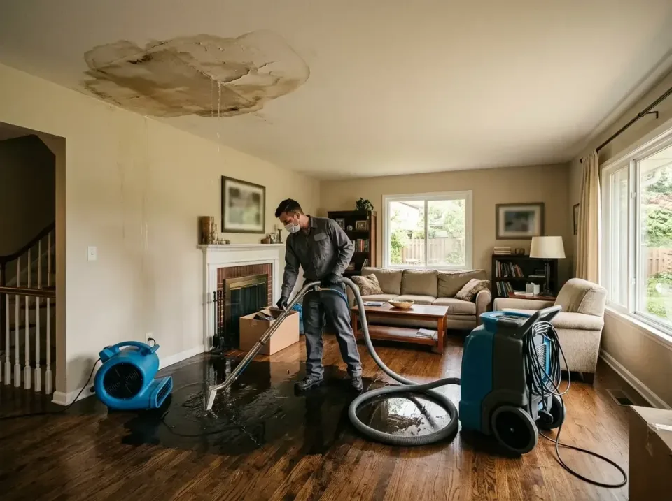 attic-pipe-burst-ceiling-drip-008 — frequently asked questions, Water Damage Restoration & Carpet Care in Fair Oaks, GA